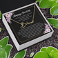 Personalized Sweet 16 Birthday Gift – Custom Signature Style Name Necklace – Unique Name Plate Necklace for Granddaughter from Grandma or Daughter from Mom