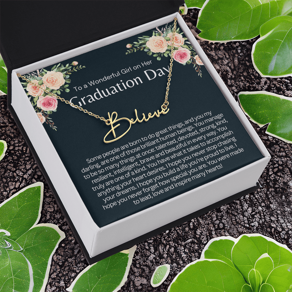 Personalized Graduation Gift for Her - You  Were Made to Inspire Many Hearts!