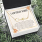 Personalized Apology Gift - Signature Style  Name Necklace