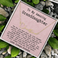 Personalized 16th Birthday Gift for Granddaughter from Grandpa - Signature Style Name Necklace