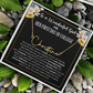 1st Day of College - Signature Style Name Necklace - Custom Gift for Daughter, Granddaughter