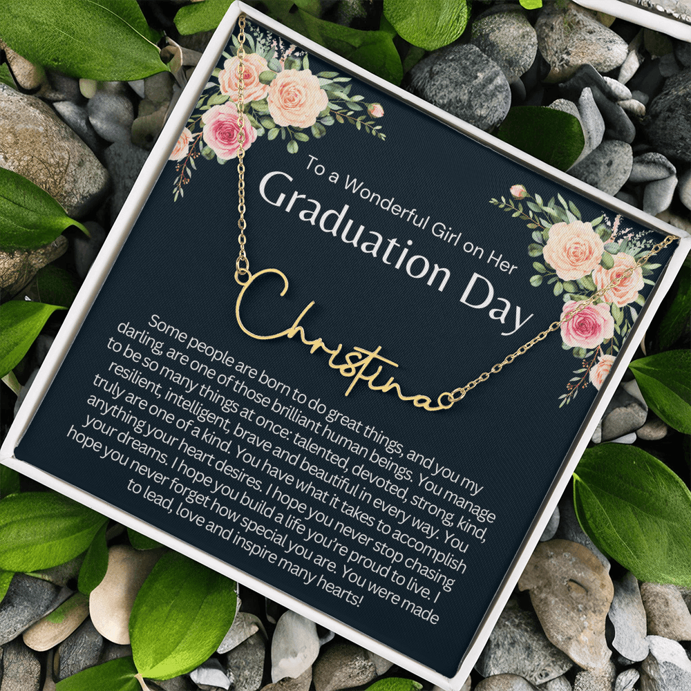 Personalized Graduation Gift for Her - You  Were Made to Inspire Many Hearts!