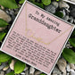 Personalized 25th Birthday Gift from Nana to Granddaughter - Signature Style Name Necklace