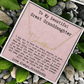 Gift for Great Granddaughter from Granddaddy - Signature Style Name Necklace