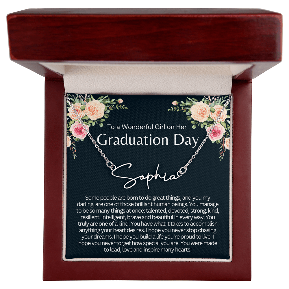 Personalized Graduation Gift for Her - You  Were Made to Inspire Many Hearts!