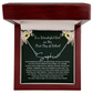 1st Day of School  Gift- Signature Style  Name Necklace