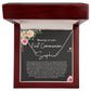 Personalized First Holy Communion Gift for Her - Customizable Signature Style Name Necklace