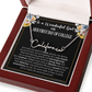 1st Day of College - Signature Style Name Necklace - Custom Gift for Daughter, Granddaughter
