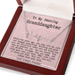 Personalized 21st Birthday Gift from Grandpa - Signature Style Name Necklace