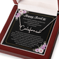 Personalized Sweet 16 Birthday Gift – Custom Signature Style Name Necklace – Unique Name Plate Necklace for Granddaughter from Grandma or Daughter from Mom