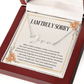 Personalized Apology Gift for Wife – Personalized Signature Style Name Necklace – Customized Jewelry with Her Name