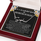 1st Day of College - Signature Style Name Necklace - Custom Gift for Daughter, Granddaughter