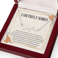 Personalized Apology Gift for Wife – Personalized Signature Style Name Necklace – Customized Jewelry with Her Name