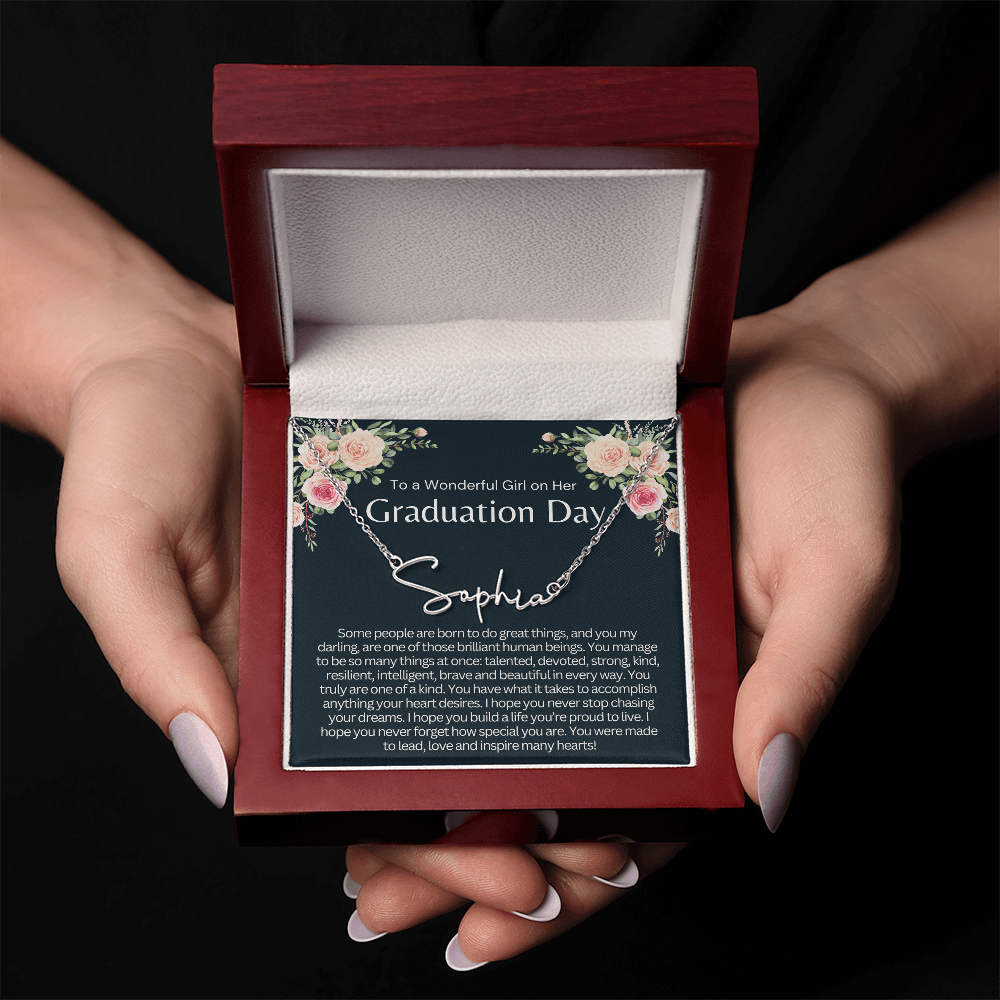 Personalized Graduation Gift for Her - You  Were Made to Inspire Many Hearts!