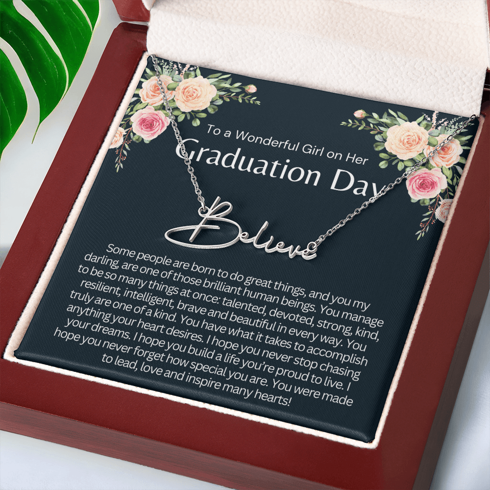 Personalized Graduation Gift for Her - You  Were Made to Inspire Many Hearts!