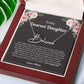 Personalized Gift Daughter from Mom - Customizable Signature Style Name Necklace