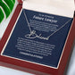 Personalized Gift for Future Lawyer - Customizable Signature Style Name Necklace for Her