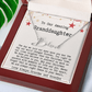 Personalized Christmas Gift from Grandma & Grandpa to Granddaughter - Signature Style Name Necklace