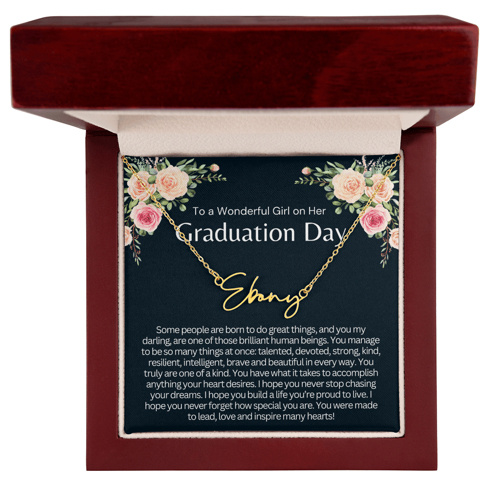 Personalized Graduation Gift for Her - You  Were Made to Inspire Many Hearts!