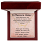 Meaningful Gift for the Difference Maker in Your Life - Signature Style Name Necklace