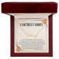 Personalized Apology Gift for Wife – Personalized Signature Style Name Necklace – Customized Jewelry with Her Name