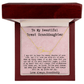 Gift for Great Granddaughter from Granddaddy - Signature Style Name Necklace