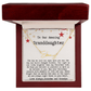 Personalized Christmas Gift from Grandma & Grandpa to Granddaughter - Signature Style Name Necklace