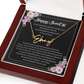 Personalized Sweet 16 Birthday Gift – Custom Signature Style Name Necklace – Unique Name Plate Necklace for Granddaughter from Grandma or Daughter from Mom