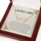 Personalized Apology Gift for Wife – Personalized Signature Style Name Necklace – Customized Jewelry with Her Name