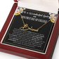 1st Day of College - Signature Style Name Necklace - Custom Gift for Daughter, Granddaughter