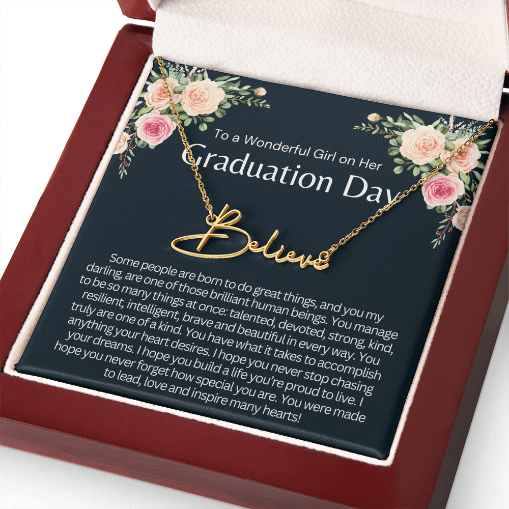 Personalized Graduation Gift for Her - You  Were Made to Inspire Many Hearts!
