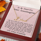 Gift for Great Granddaughter from Granddaddy - Signature Style Name Necklace