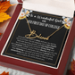 1st Day of College - Signature Style Name Necklace - Custom Gift for Daughter, Granddaughter
