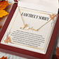 Personalized Apology Gift for Wife – Personalized Signature Style Name Necklace – Customized Jewelry with Her Name