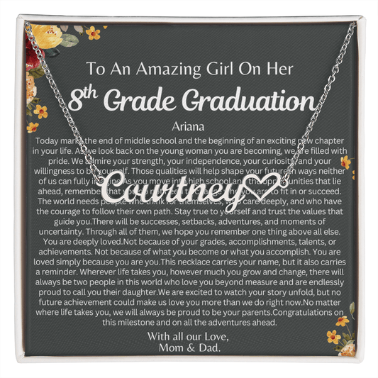 Custom 8th Grade Graduation Gift