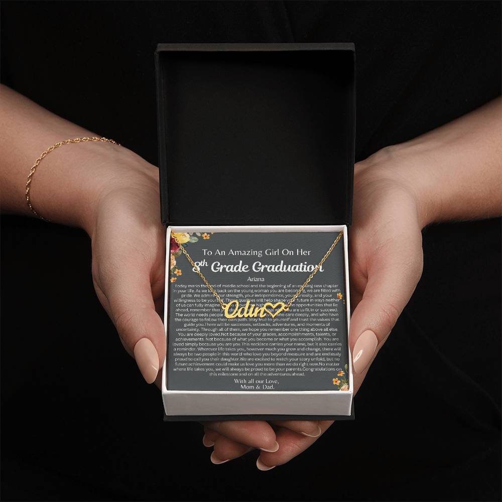 Custom 8th Grade Graduation Gift