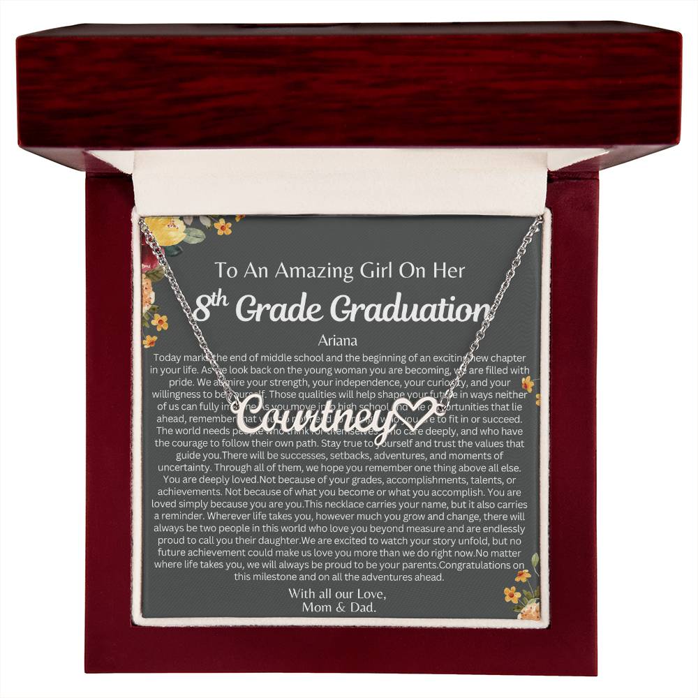 Custom 8th Grade Graduation Gift
