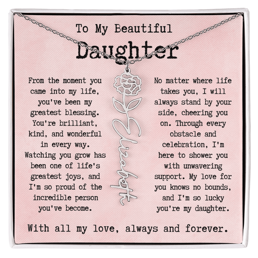 Personalized Gift for Daughter - Birthflower Necklace.pdf