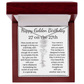 Happy Golden Birthday 27 on 27th