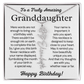 Personalized Birthday Gift for Granddaughter – Customized Birth Flower Name Necklace – Jewelry Gift from Grandma