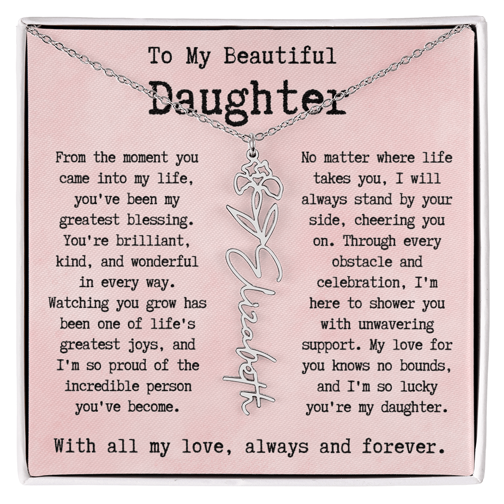 Personalized Gift for Daughter - Birthflower Necklace.pdf
