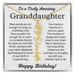 Personalized Birthday Gift for Granddaughter – Customized Birth Flower Name Necklace – Jewelry Gift from Grandma