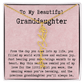 Personalized Birthday Gift for Granddaughter – Customized Birth Flower Name Necklace – Unique Jewelry Gift from Grandma for Any Birthday