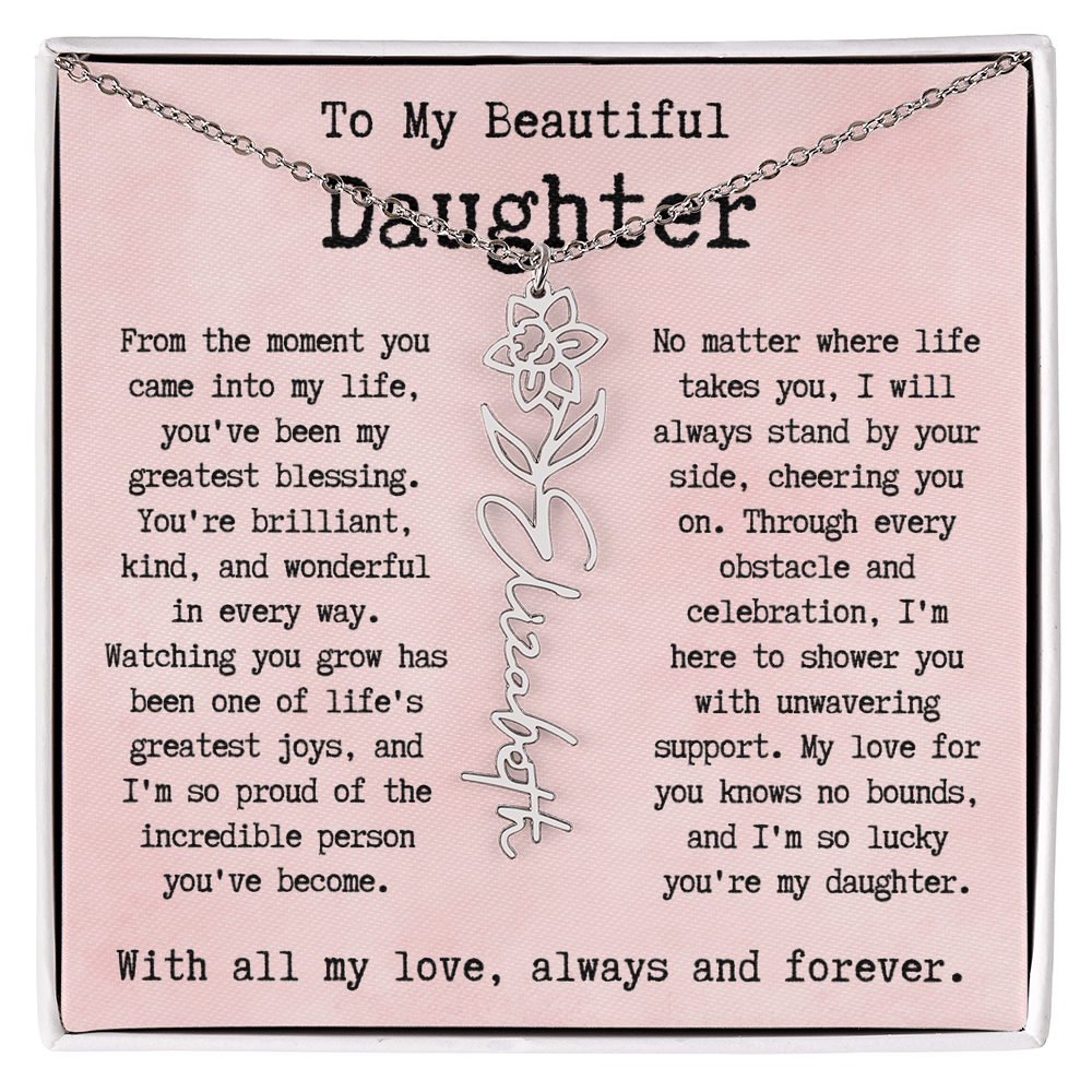 Personalized Gift for Daughter - Birthflower Necklace.pdf