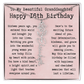 Personalized 16th Birthday Gift for Granddaughter – Customized Birth Flower Name Necklace – Sweet Sixteenth Jewelry Gift from Grandma