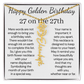 Happy Golden Birthday 27 on 27th