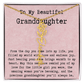 Personalized Birthday Gift for Granddaughter – Customized Birth Flower Name Necklace – Unique Jewelry Gift from Grandma for Any Birthday