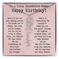 Personalized Birthday Gift for Her – Customized Birth Flower Name Necklace – Unique Jewelry Gift from Friend, Family, or Loved One