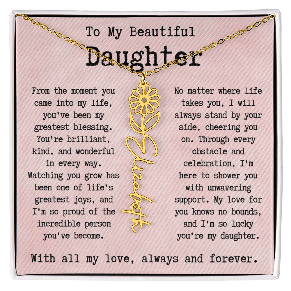 Personalized Gift for Daughter - Birthflower Necklace.pdf