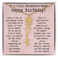 Personalized Birthday Gift for Her – Customized Birth Flower Name Necklace – Unique Jewelry Gift from Friend, Family, or Loved One